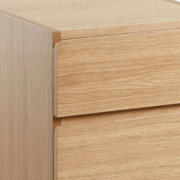 Caisson de bureau Landion en chêne naturel