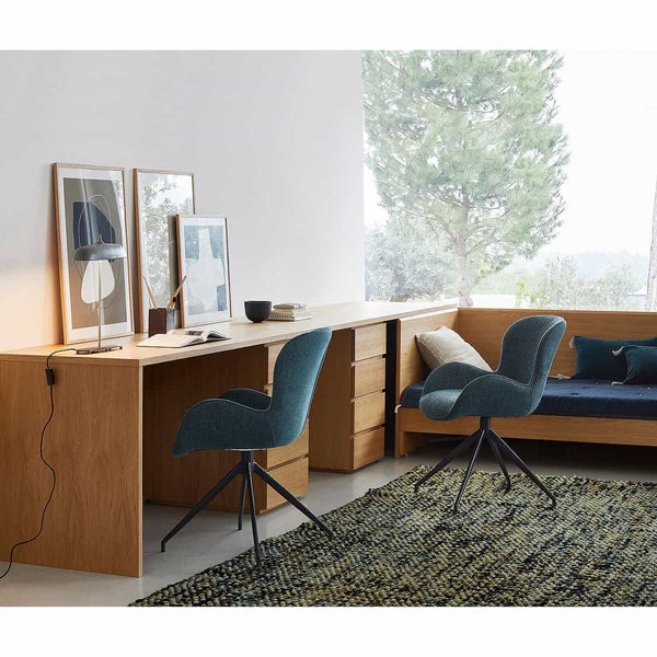 Caisson de bureau Landion en chêne naturel
