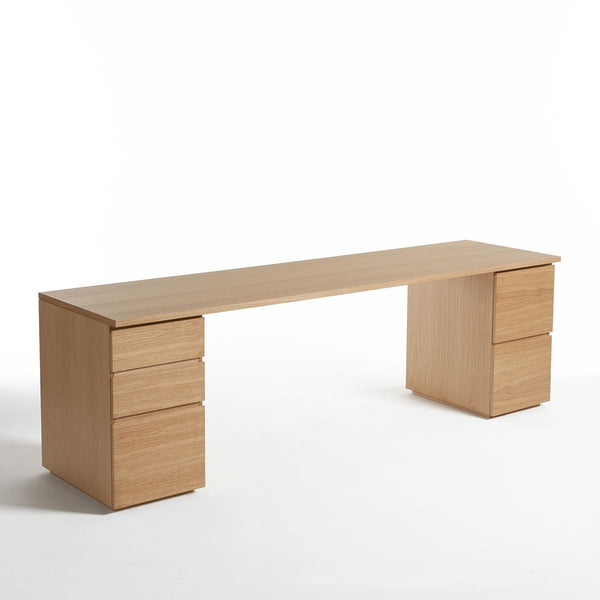 Plateau de bureau Landion en chêne naturel