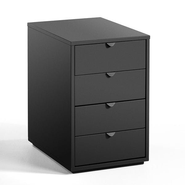 Caisson de bureau Nida métal noir
