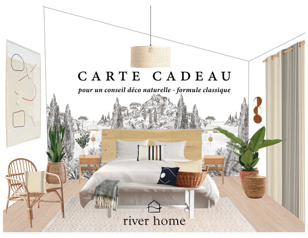 Carte cadeau - formule déco classique