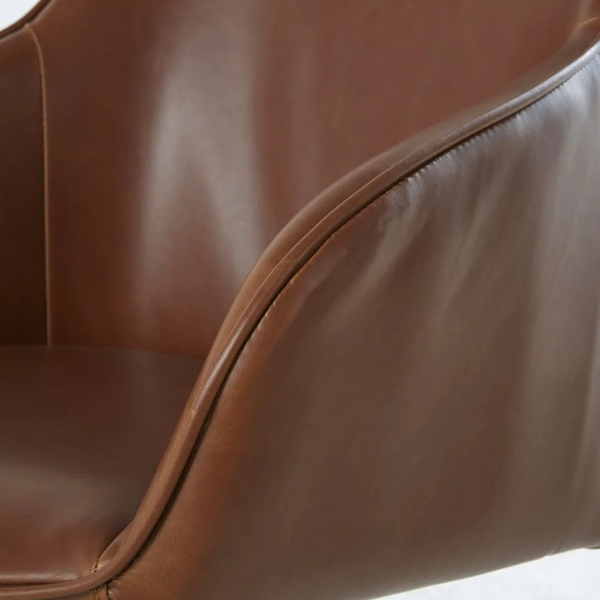 SP fauteuil de bureau Selves en textile enduit