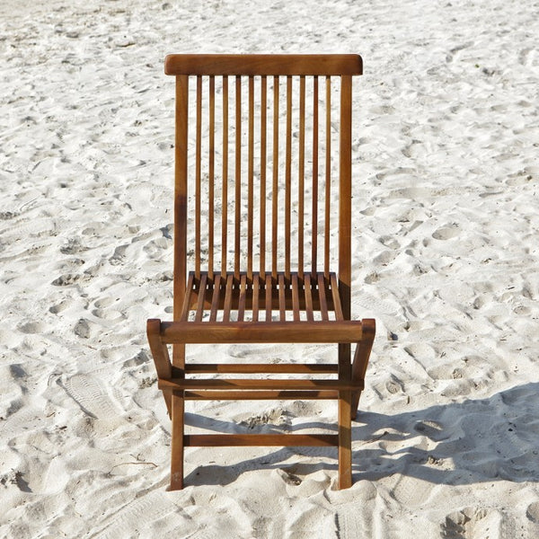 Banc de jardin en teck 120 SAVIGNY, marron