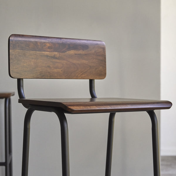 Chaise, JAMOR, en palissandre, naturel