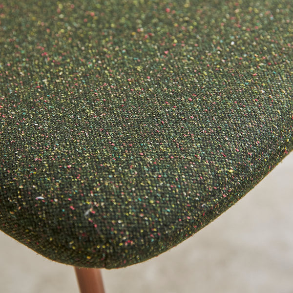 Chaise, NOEIME, en chêne, kaki