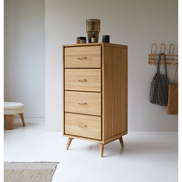Chiffonnier Isonzo en teck naturel