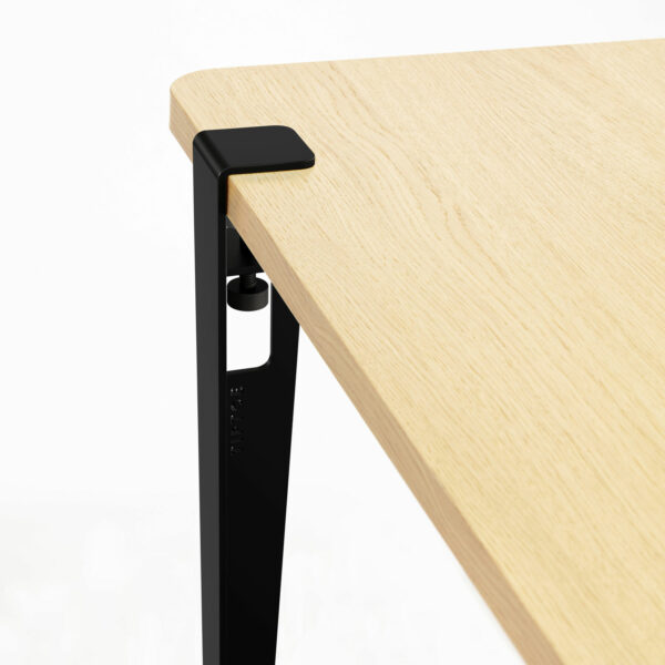 Pied de table réglable Tremithos en métal hauteur 90cm