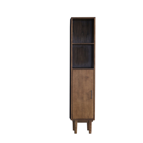 Colonne de salle de bain en bois de mindy HANAU, marron