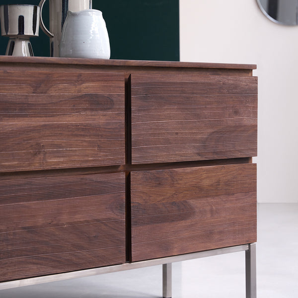 Commode Ardres en palissandre naturel