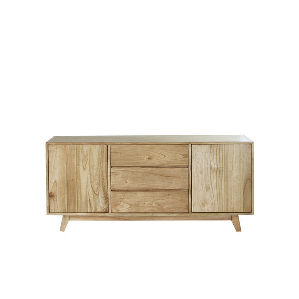 Commode en bois de mindy 160 CADEROLLES, naturel