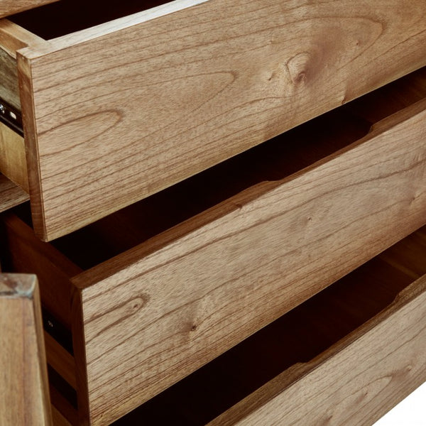 Commode en bois de mindy 160 CADEROLLES, naturel