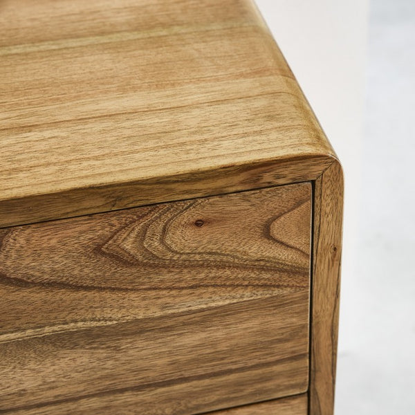 Commode 3 tiroirs vintage 90 naturel