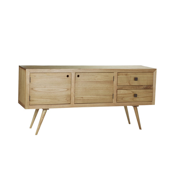 Commode en bois de mindy 180 ISABY, naturel