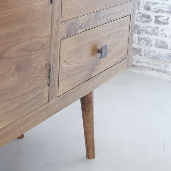 Commode en bois de mindy 180 ISABY, naturel