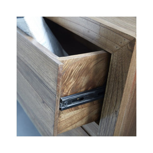 Commode en bois de mindy 200 ISABY, naturel