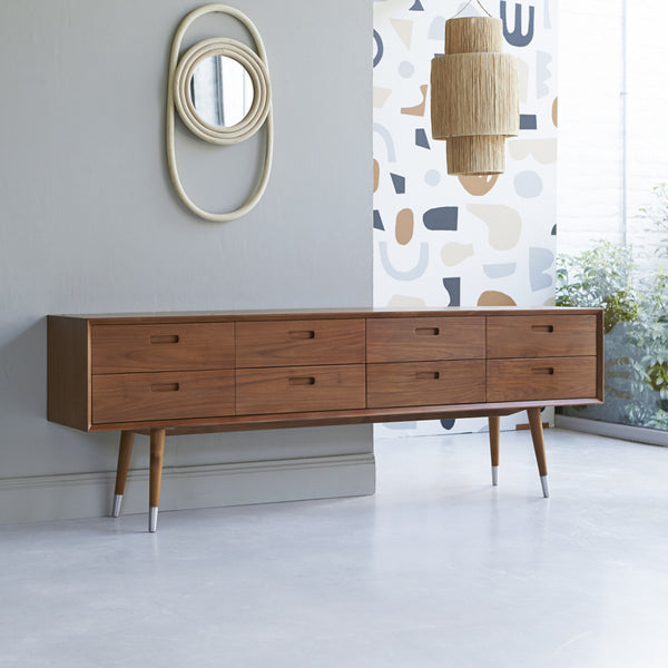 Commode Mondego en teck naturel