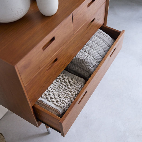 Commode Mondego en teck naturel