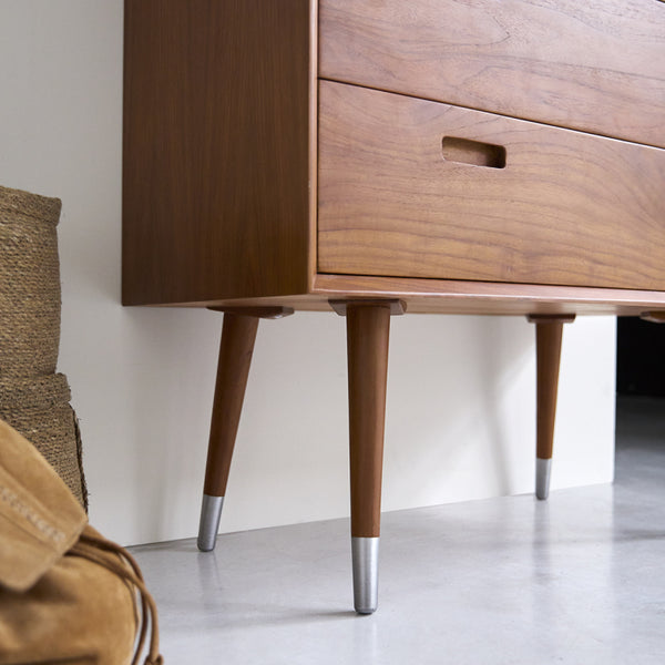 Commode Mondego en teck naturel