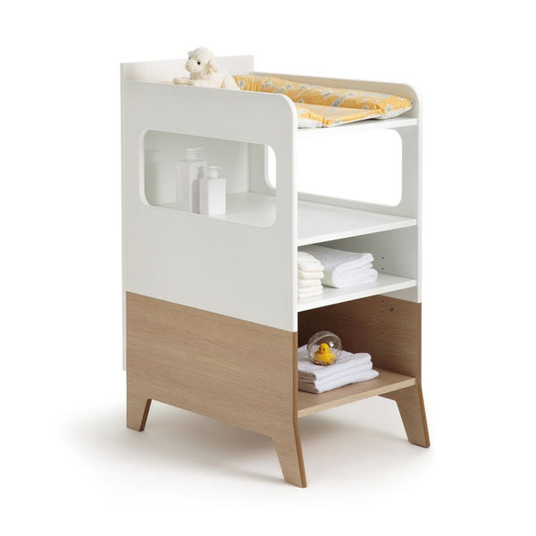 Commode table à langer Dyle blanc