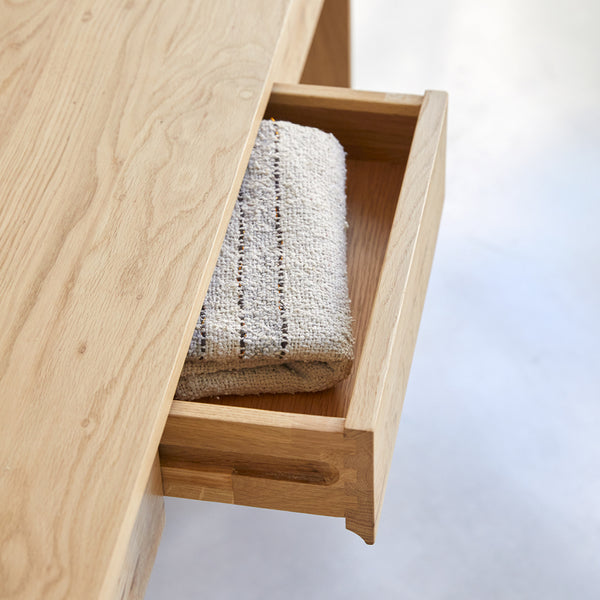 Console Adour en chêne naturel