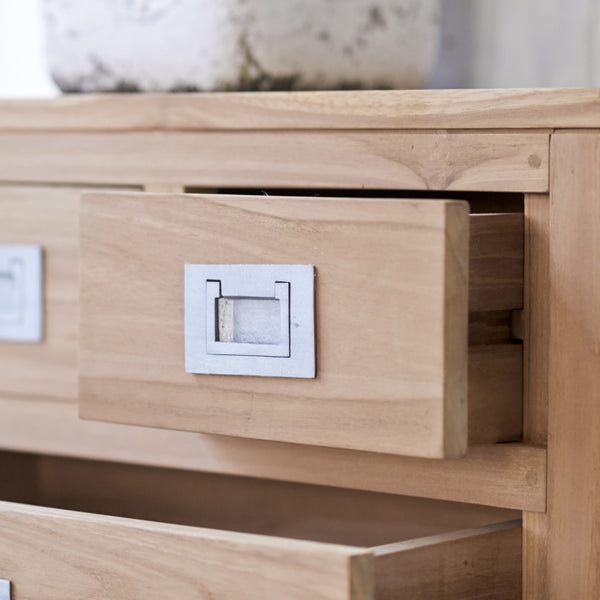 Console Arno en teck naturel