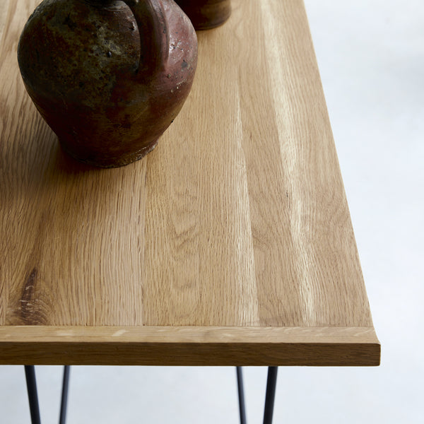 Console Baillaury en chêne naturel