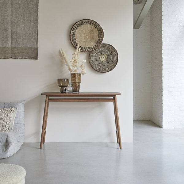 Console Bernica en teck naturel