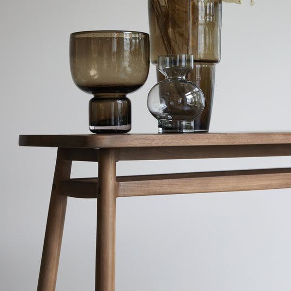 Console Bernica en teck naturel