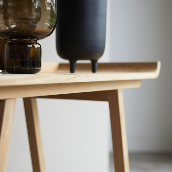 Console haute Ebre en teck naturel
