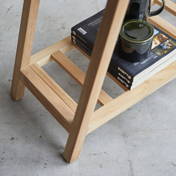 Console haute Ebre en teck naturel