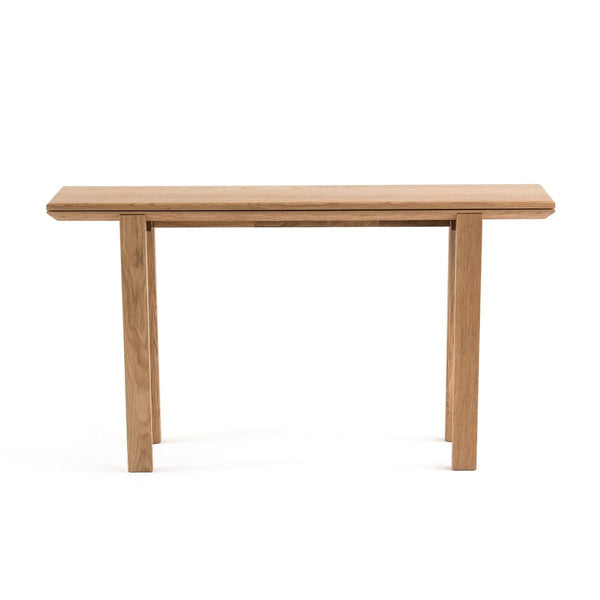Console bureau, Girou chêne naturel