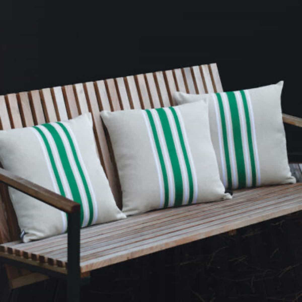 Coussin Chuviscar en coton et lin