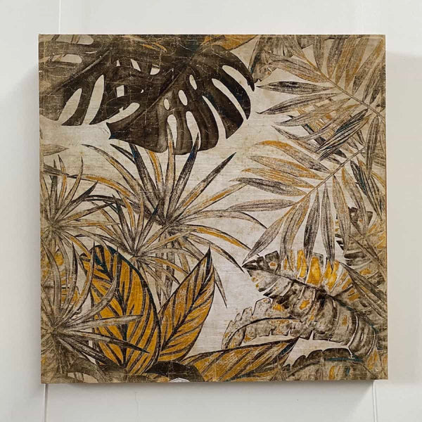 Déco Murale Suchiate en papier froissé recyclé et bois