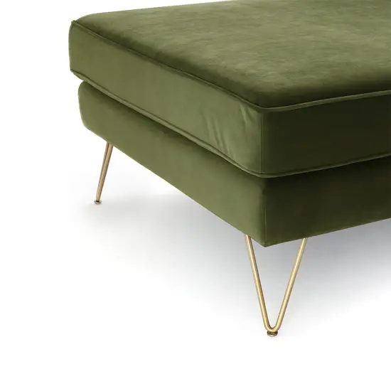 Banquette Vaupes en velours