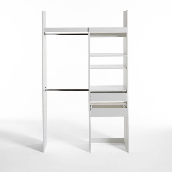 Dressing modulable 1 colonne et 2 penderies INDROIS