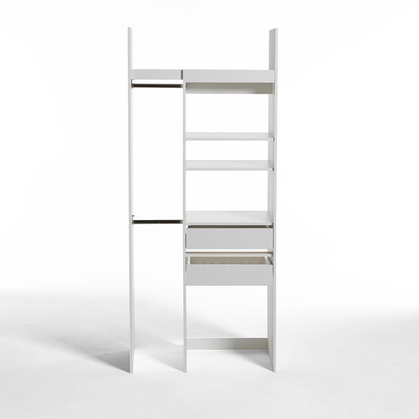 Dressing modulable 1 colonne et 2 penderies INDROIS