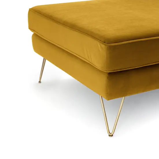 Banquette Vaupes en velours