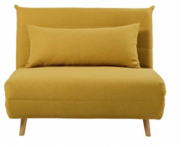 Banquette Aarqa convertible jaune