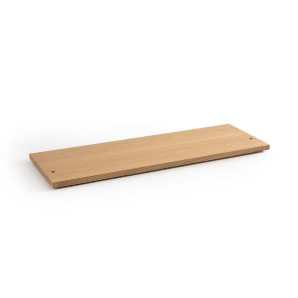 Etagère support penderie 110 pour dressing Drowe en chêne