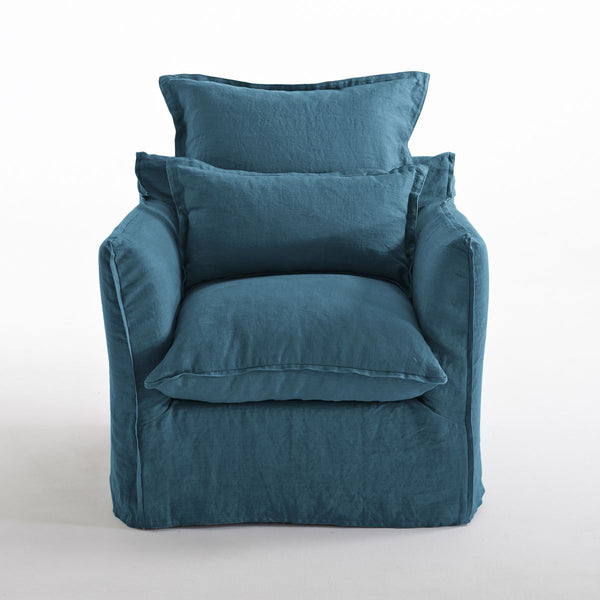 Fauteuil en lin confort bultex, Eure