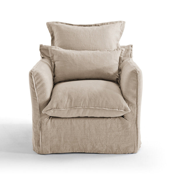 Fauteuil en lin confort bultex, Eure