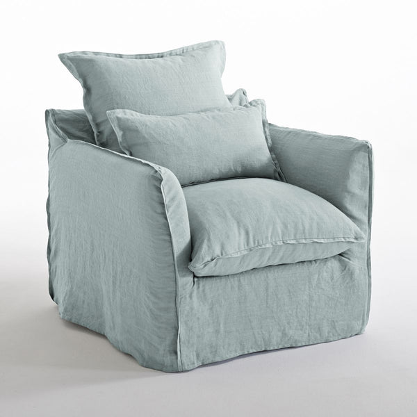 Fauteuil en lin confort bultex, Eure