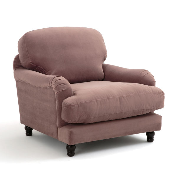 Fauteuil velours, FERRAND