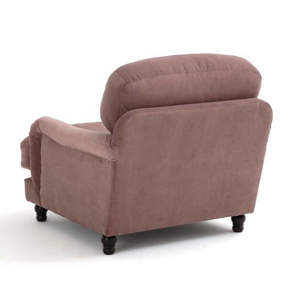 Fauteuil velours, FERRAND