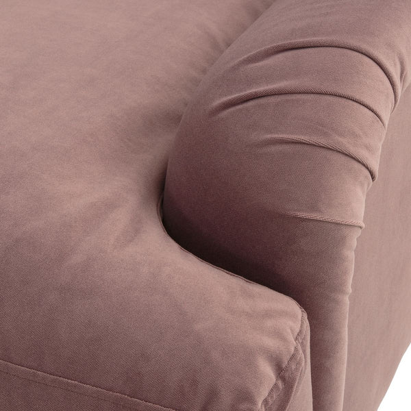 Fauteuil velours, FERRAND