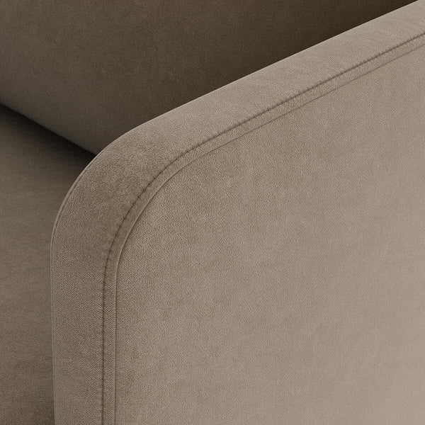 Fauteuil Feuillade en velours