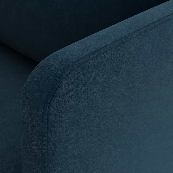 Fauteuil Feuillade en velours