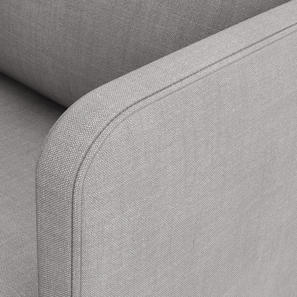 Fauteuil chiné polyester lin, FEUILLADE