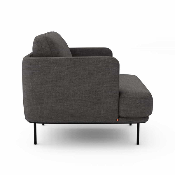 Fauteuil Feuillade en velours