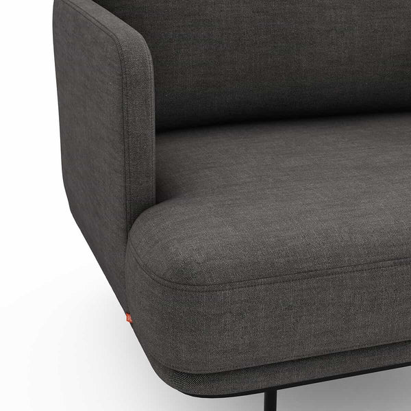 Fauteuil Feuillade en velours